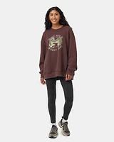 Tentree Women's Hike More Oversize Crew Sweatshirt