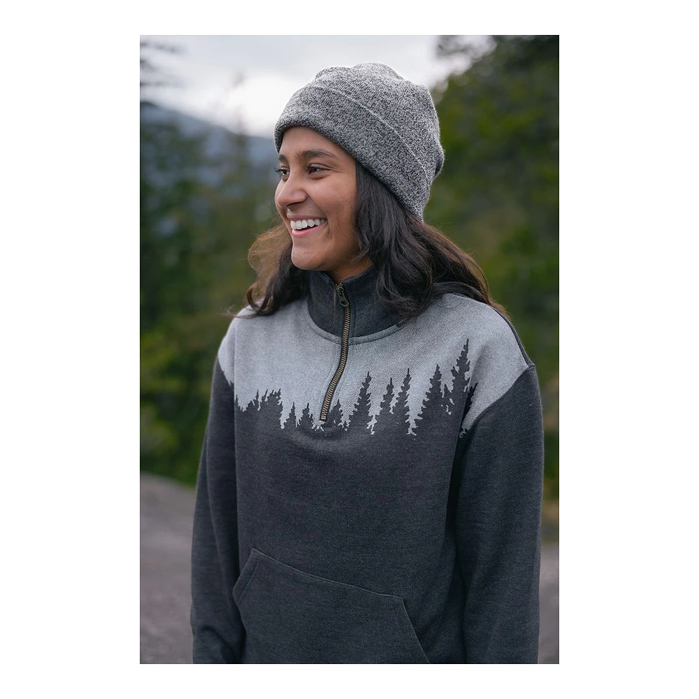 Tentree Women's Juniper 1/4 Zip Long Sleeve Top