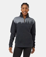 Tentree Women's Juniper 1/4 Zip Long Sleeve Top