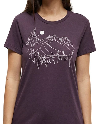 Tentree Women's Mountain Fields T Shirt