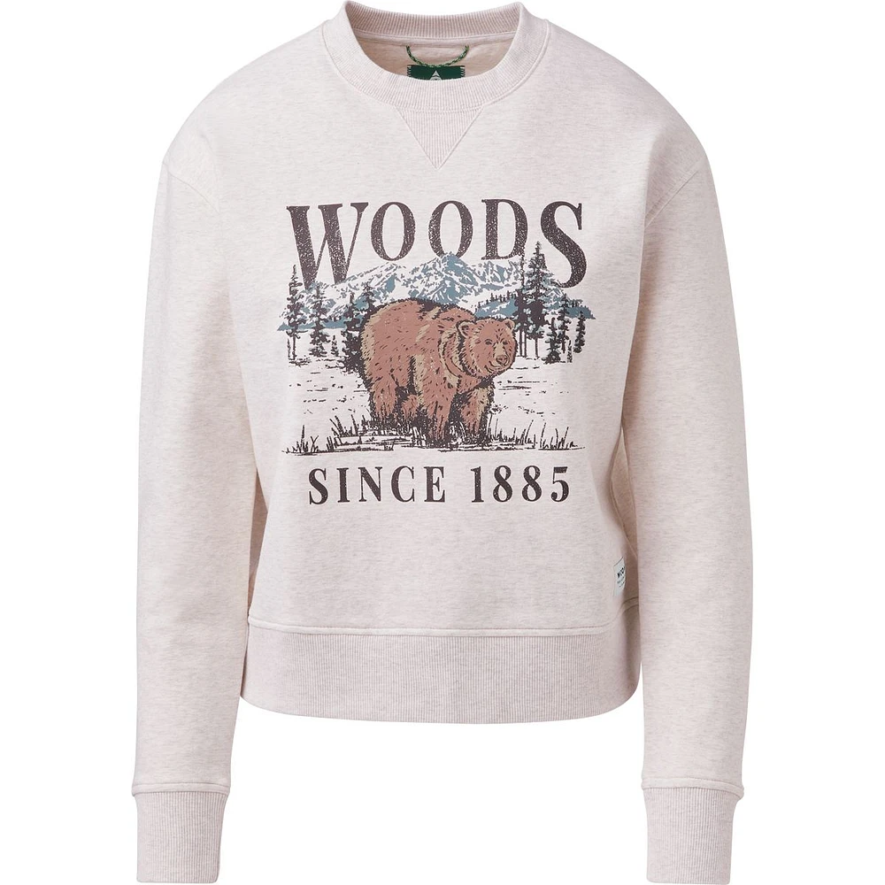 Woods Women's Lawson Bear Sweatshirt