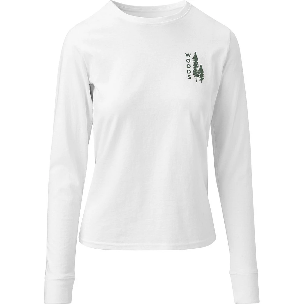 Woods Women's Cayley Tree Long Sleeve T Shirt