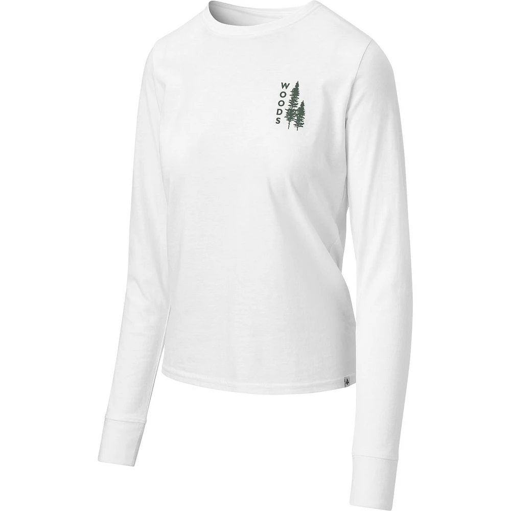 Woods Women's Cayley Tree Long Sleeve T Shirt