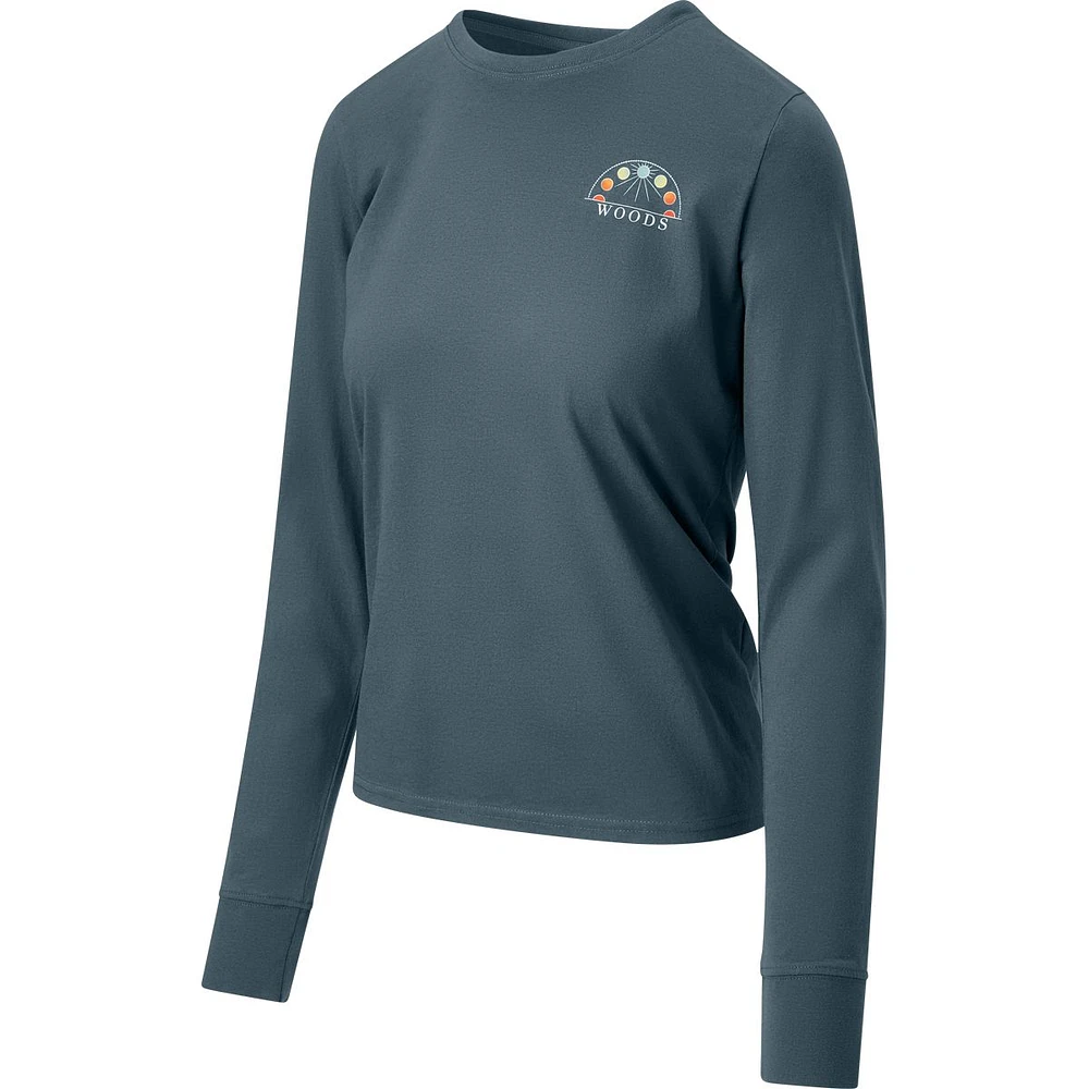 Woods Women's Cayley Tree Long Sleeve T Shirt