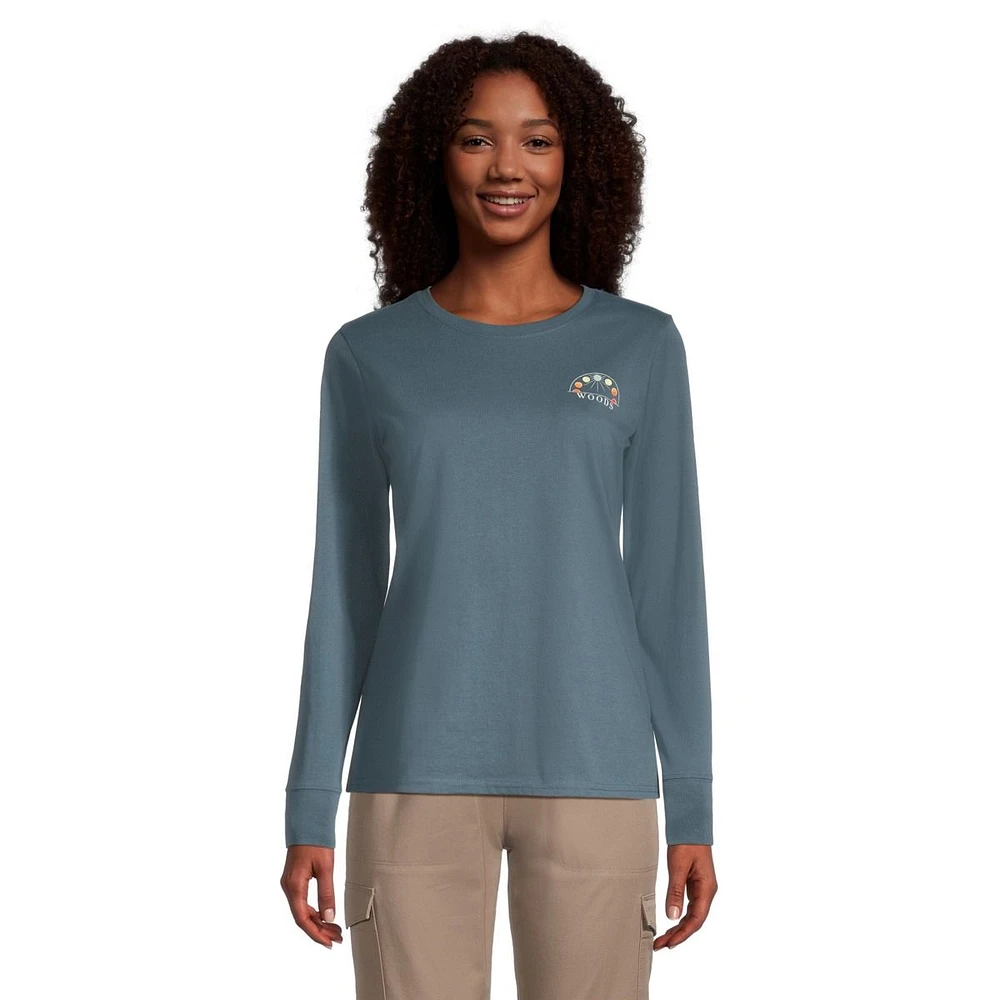 Woods Women's Cayley Tree Long Sleeve T Shirt