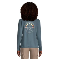 Woods Women's Cayley Tree Long Sleeve T Shirt