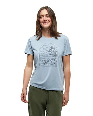 Tentree Women's Clifftop T Shirt