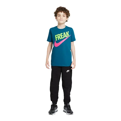 Nike Boys' Dri-FIT Freak T Shirt, Kids, Crewneck, Quick Dry