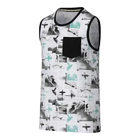 Ripzone Boys' Benson Graphic All Over Print Tank