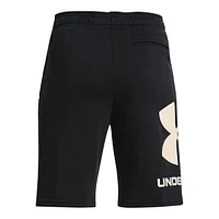 Under Armour Boys' Rival Logo Shorts, Kids', Fleece, Elastic Waistband, Pockets