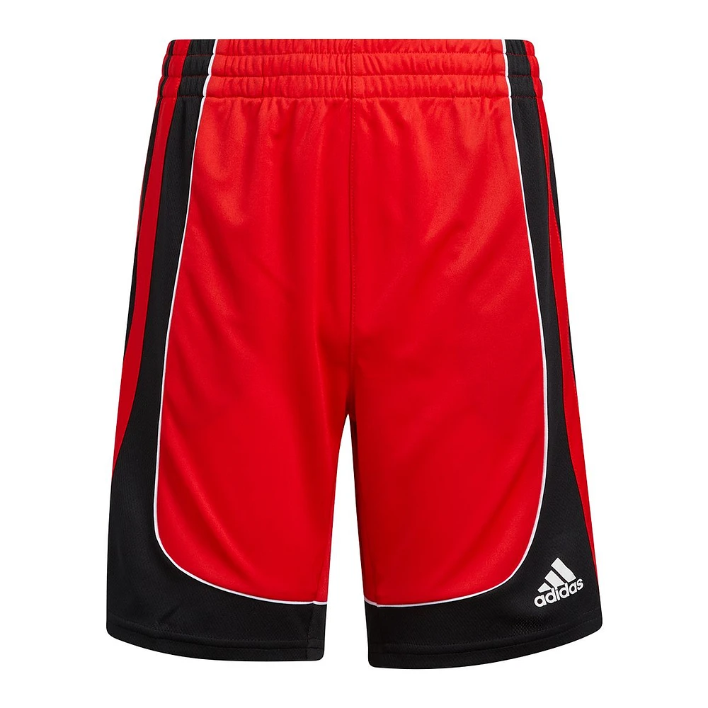 adidas Boys' Creator Basketball Shorts, Kids', Athletic, Elastic Waistband, Pockets