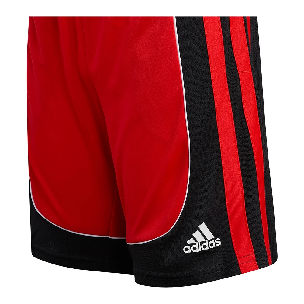 adidas Boys' Creator Basketball Shorts, Kids', Athletic, Elastic Waistband, Pockets