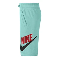 Nike Boys' Club Shorts, Kids', Fleece, Elastic Waistband, Pockets