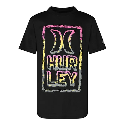 Hurley Boys' Plasma Stack Graphic T Shirt