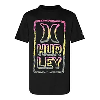 Hurley Boys' Plasma Stack Graphic T Shirt