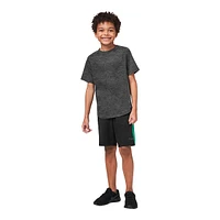 FWD Boys' Tech Knit Side Stripe Shorts, Kids', Elastic Waistband, Pockets