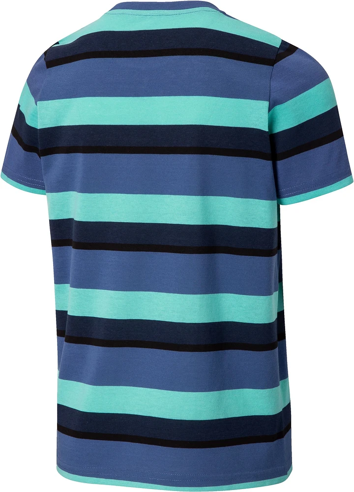 Ripzone Boys' Nairn Yarn Dyed T Shirt, Kids', Crewneck