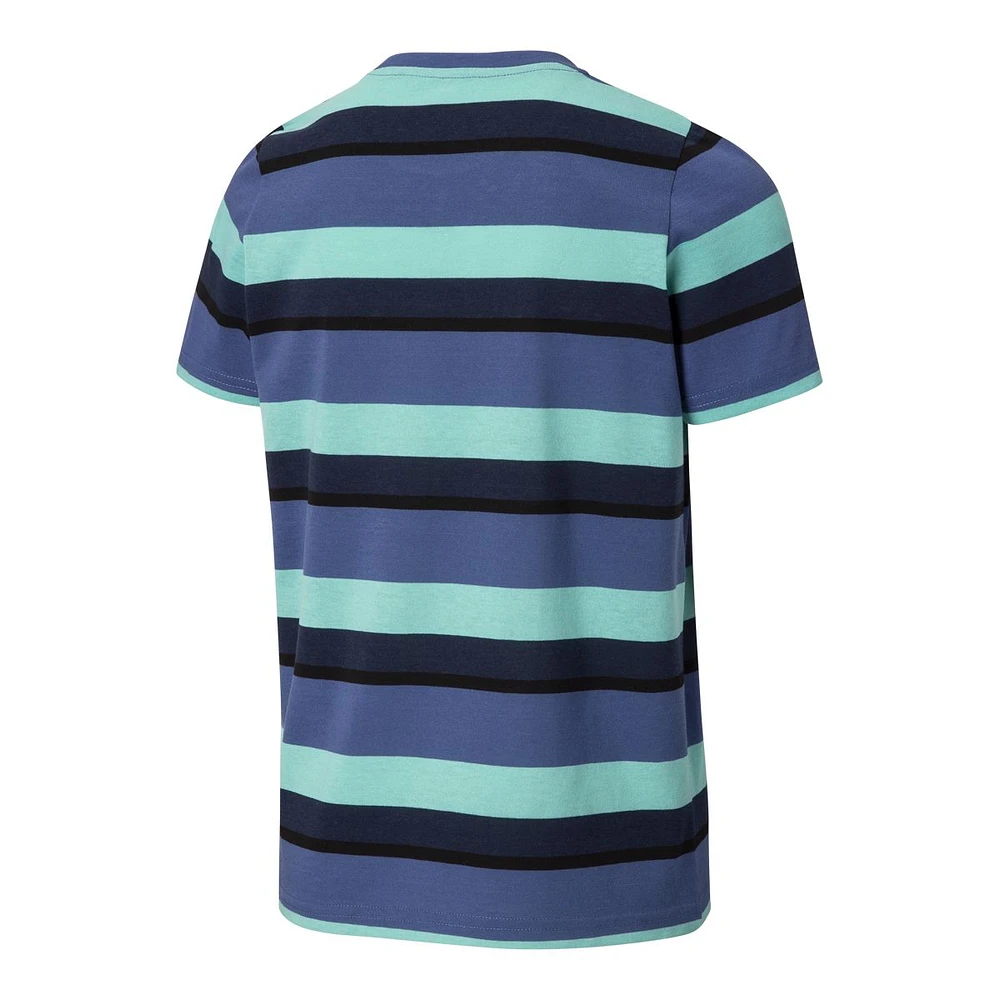 Ripzone Boys' Nairn Yarn Dyed T Shirt, Kids', Crewneck