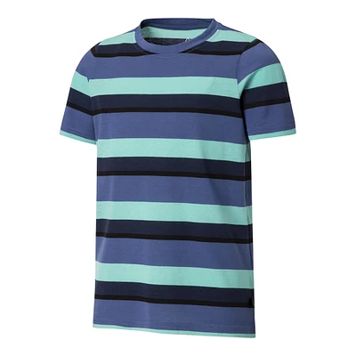 Ripzone Boys' Nairn Yarn Dyed T Shirt, Kids', Crewneck