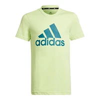 adidas Boys' Sports Brand Love T Shirt, Kids', Crewneck, Cotton, Graphic