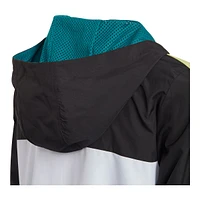 adidas Boys' Colourblock Windbreaker Jacket