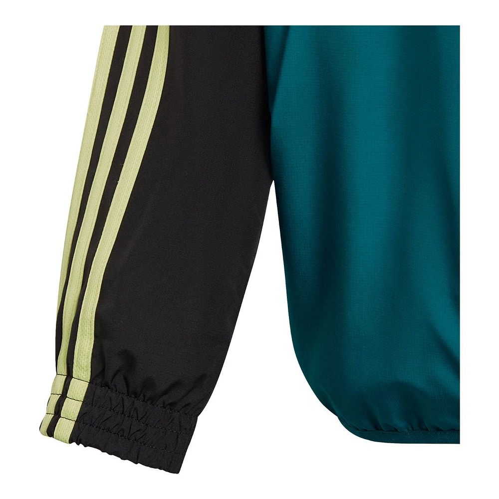 adidas Boys' Colourblock Windbreaker Jacket