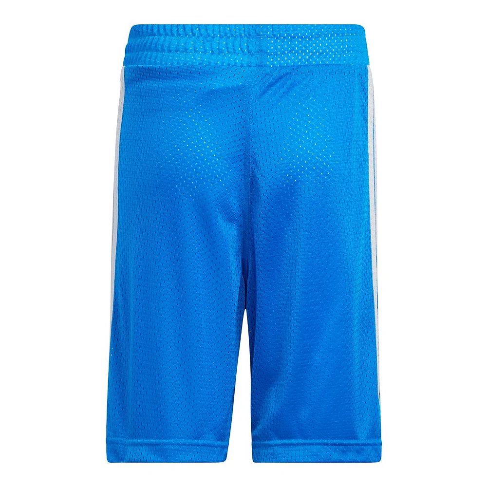 adidas Boys' Legend Basketball Shorts, Kids', Mesh, Elastic Waistband, Pockets