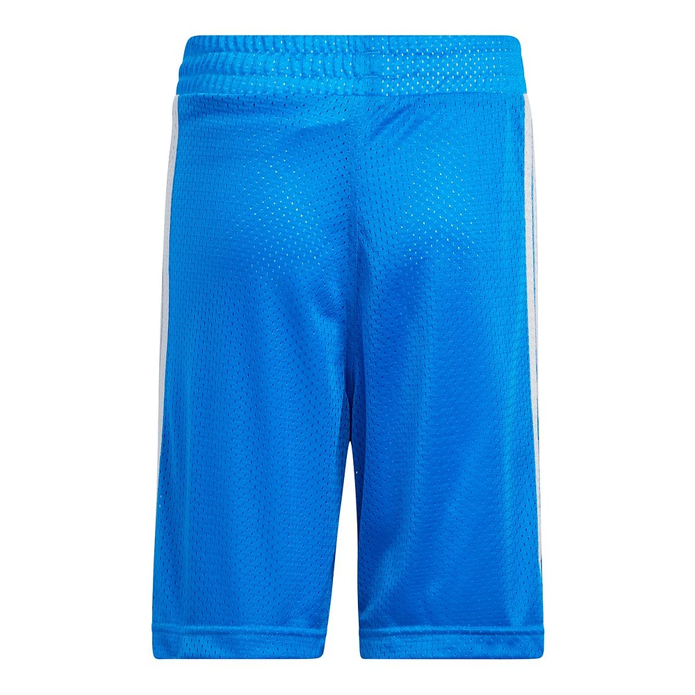 adidas Boys' Legend Basketball Shorts, Kids', Mesh, Elastic Waistband, Pockets