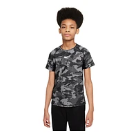 Nike Pro Boys' Dri-FIT All Over Print T Shirt, Kids, Quick Dry