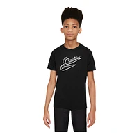 Nike Boys' Dri-FIT Performance HBR T Shirt, Kids, Crewneck, Athletic