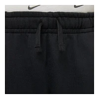 Nike Boys' Club HBR French Terry Shorts, Kids', Fleece, Elastic Waistband, Pockets