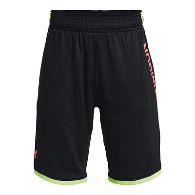 Under Armour Kids' Stunt 3.0 Printed Shorts