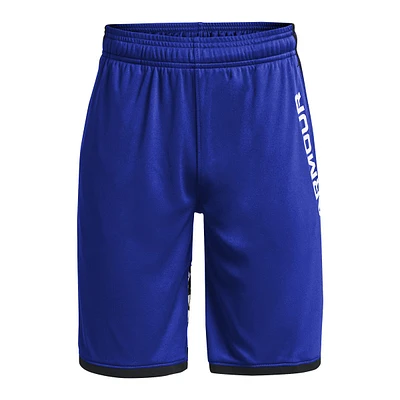 Under Armour Boys' Stunt 3.0 Printed Shorts, Kids', Athletic, Elastic Waistband, Pockets