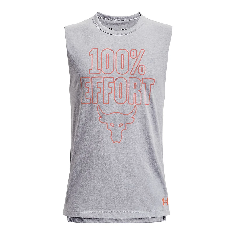 Under Armour Boys' Project Rock SMS Tank