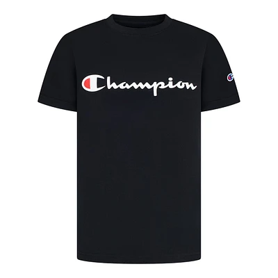 Champion Boys' Essential Script T Shirt