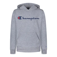 Champion Boys' Classic Script Hoodie