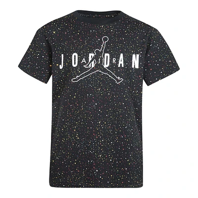 Jordan Boys' Color Mix Speckle All Over Print T Shirt