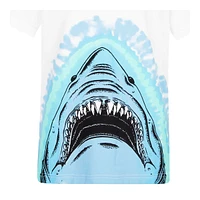 Hurley Boys' Shark Faux Tie-Dye T Shirt