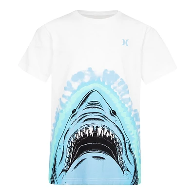 Hurley Boys' Shark Faux Tie-Dye T Shirt