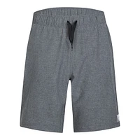 Hurley Boys' H20 Pull On Woven Shorts, Kids', Elastic Waistband, Pockets