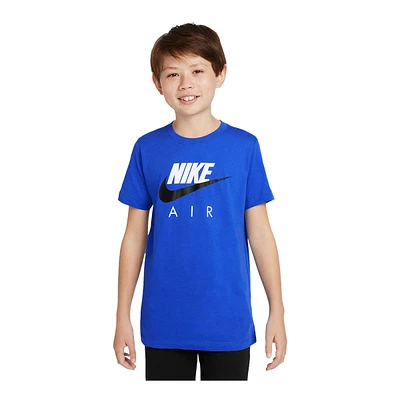 Nike Sportswear Boys' Air T Shirt, Kids', Crewneck, Cotton, Athletic, Graphic