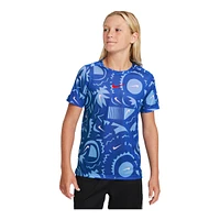 Nike Boys' Dri-FIT PERF Novelty All Over Print T Shirt, Kids, Quick Dry