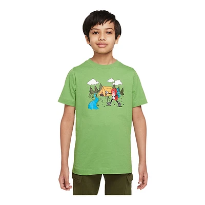 Nike Sportswear Boys' Boxy 1 T Shirt, Kids', Crewneck, Athletic, Graphic