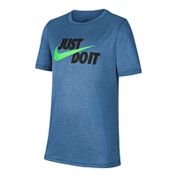 Nike Boys' Dri-FIT Just Do It Dye T Shirt, Kids, Quick Dry, Graphic