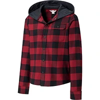 Ripzone Boys' Hideout 2.0 Hooded Flannel Shirt