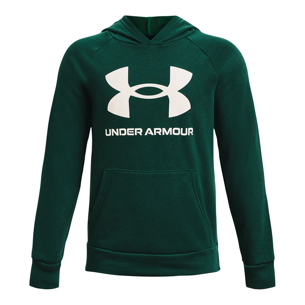 Under Armour Boys' Rival Fleece Pullover Hoodie