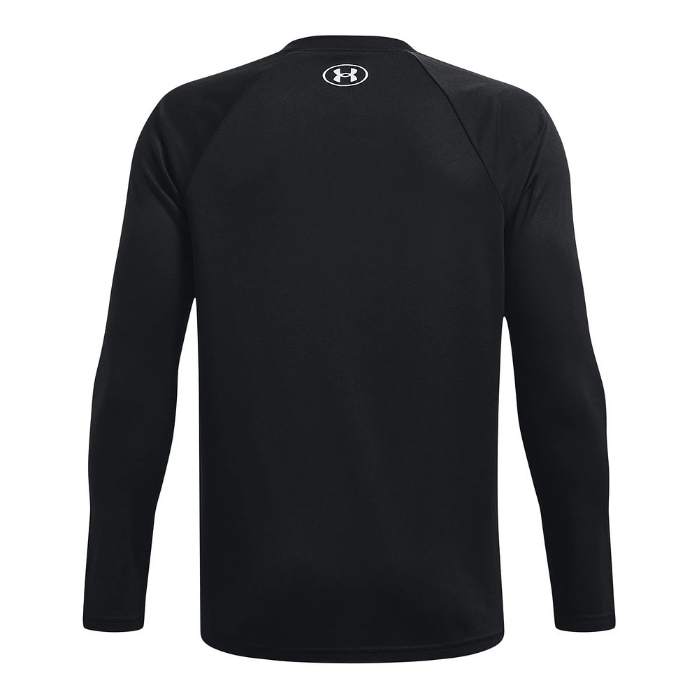 Under Armour Boys' Tech Logo Fill Long Sleeve Shirt