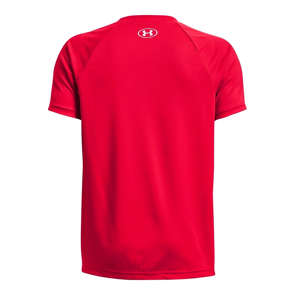 Under Armour Boys' Tech Hybrid Print Fill T Shirt