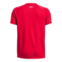 Under Armour Boys' Tech Hybrid Print Fill T Shirt