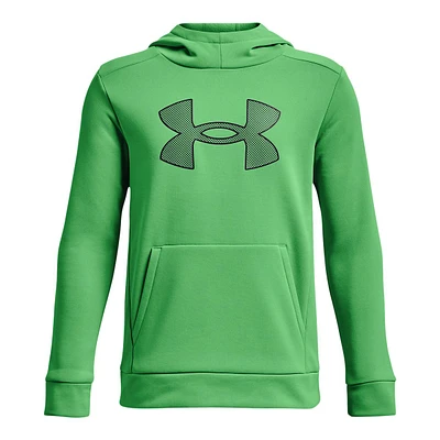 Under Armour Boys' Fleece Big Logo Pullover Hoodie